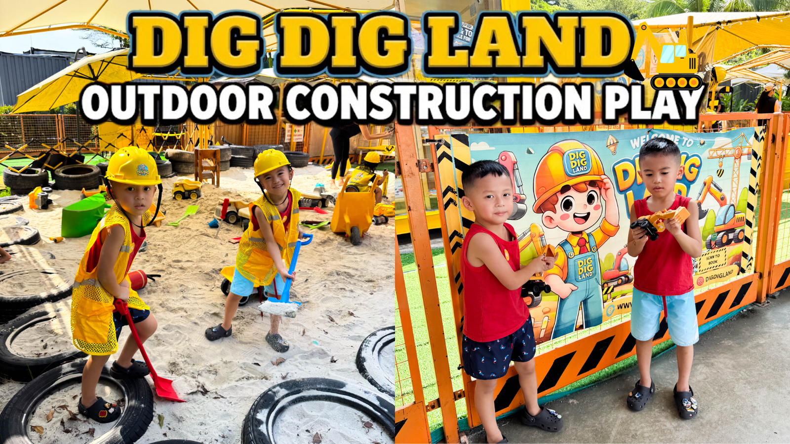 Dig Dig Land at Jurong Play Grounds: Outdoor Construction Play for Kids Who Love Diggers Dig Dig Land at Jurong Play Grounds: Outdoor Construction Play for Kids Who Love Diggers