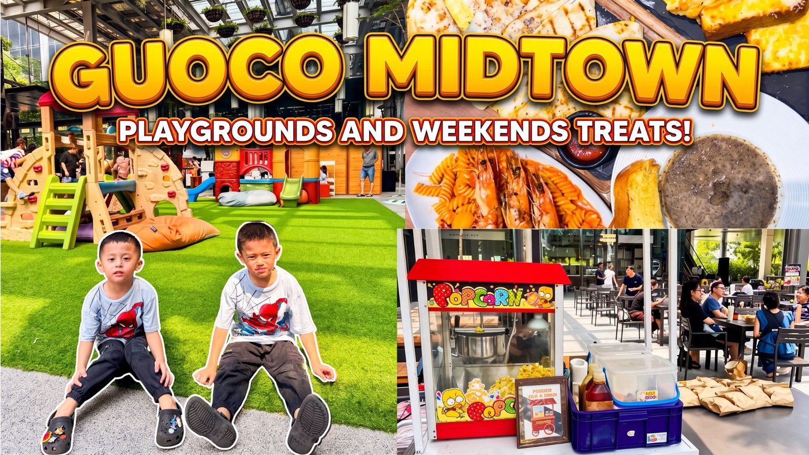 Guoco Midtown: Free Popcorn, Candy Floss, Bubble Machines & Playgrounds All Weekend Guoco Midtown: Free Popcorn, Candy Floss, Bubble Machines & Playgrounds All Weekend